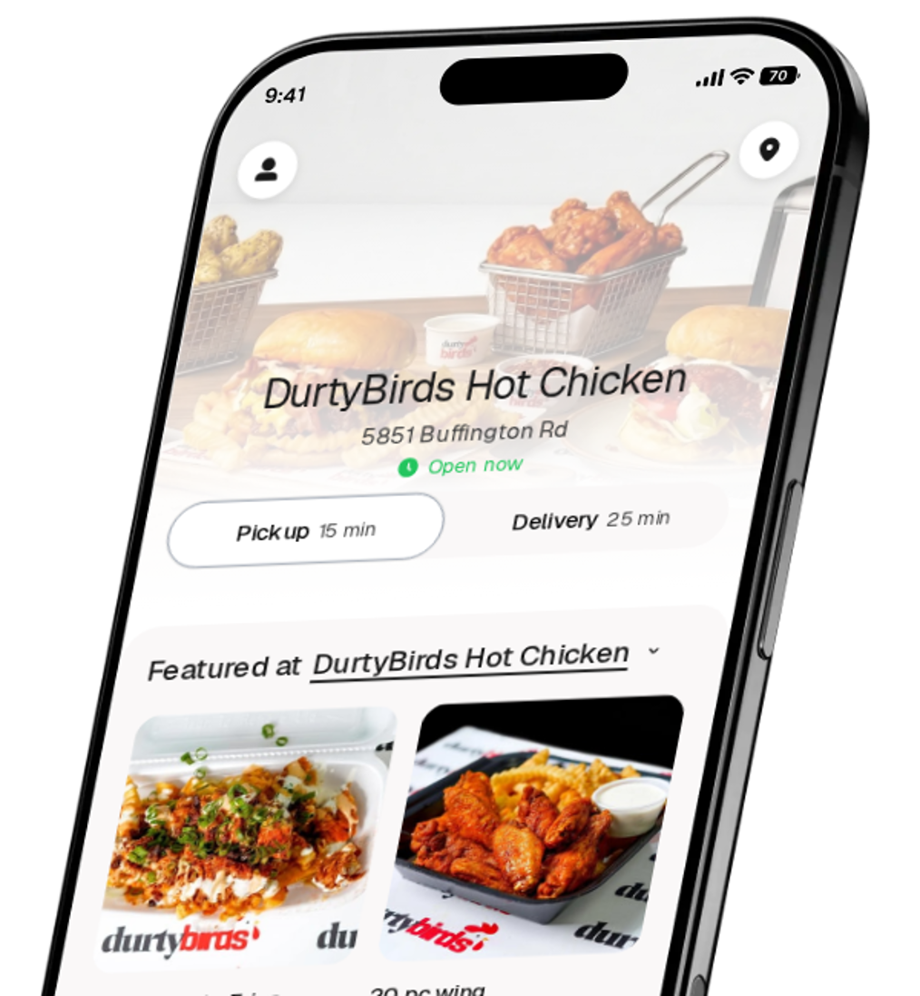 DurtyBirds Hot Chicken app preview